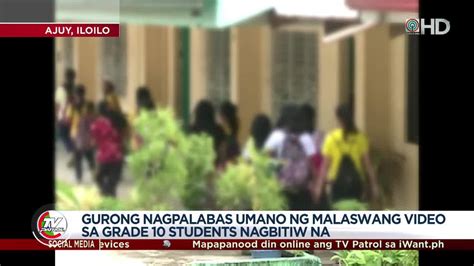 kayatan bata pa|Grade 10 students, pinanood daw ng porn para sa sex ed sa Iloilo.